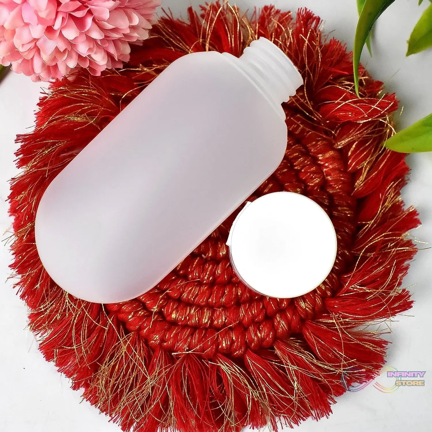 Small Plastic Travel Bottle Set, Travel Shampoo and Conditioner Bottles (1 Pc / 60 ML Approx / Mix Color) - infinityexculsivestore.com