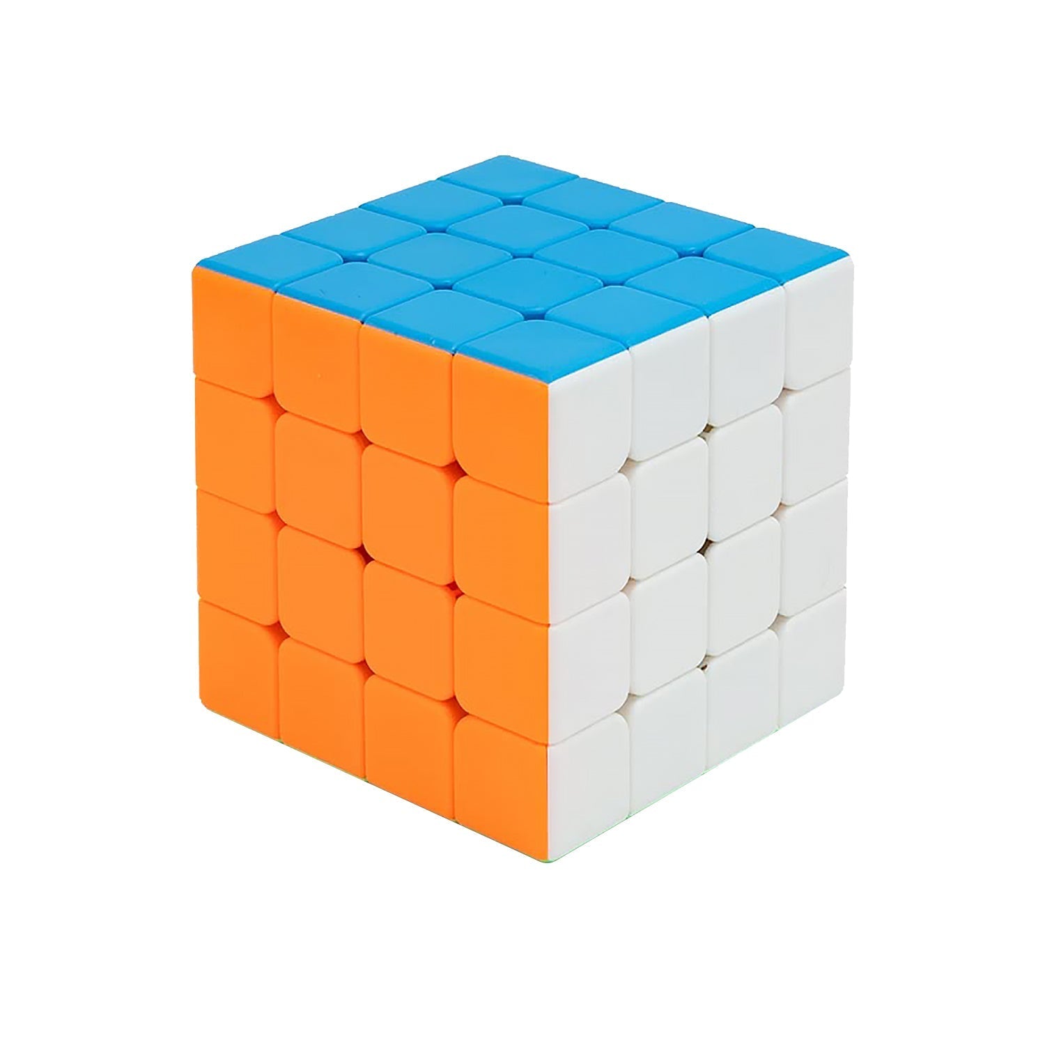 Small Puzzles Cubes 4×4×4 High Speed Sticker Less Magic Cube Game, Kids and Professionals Magic Cube Puzzle Toy, Pack of 1, 8+ Years - infinityexculsivestore.com