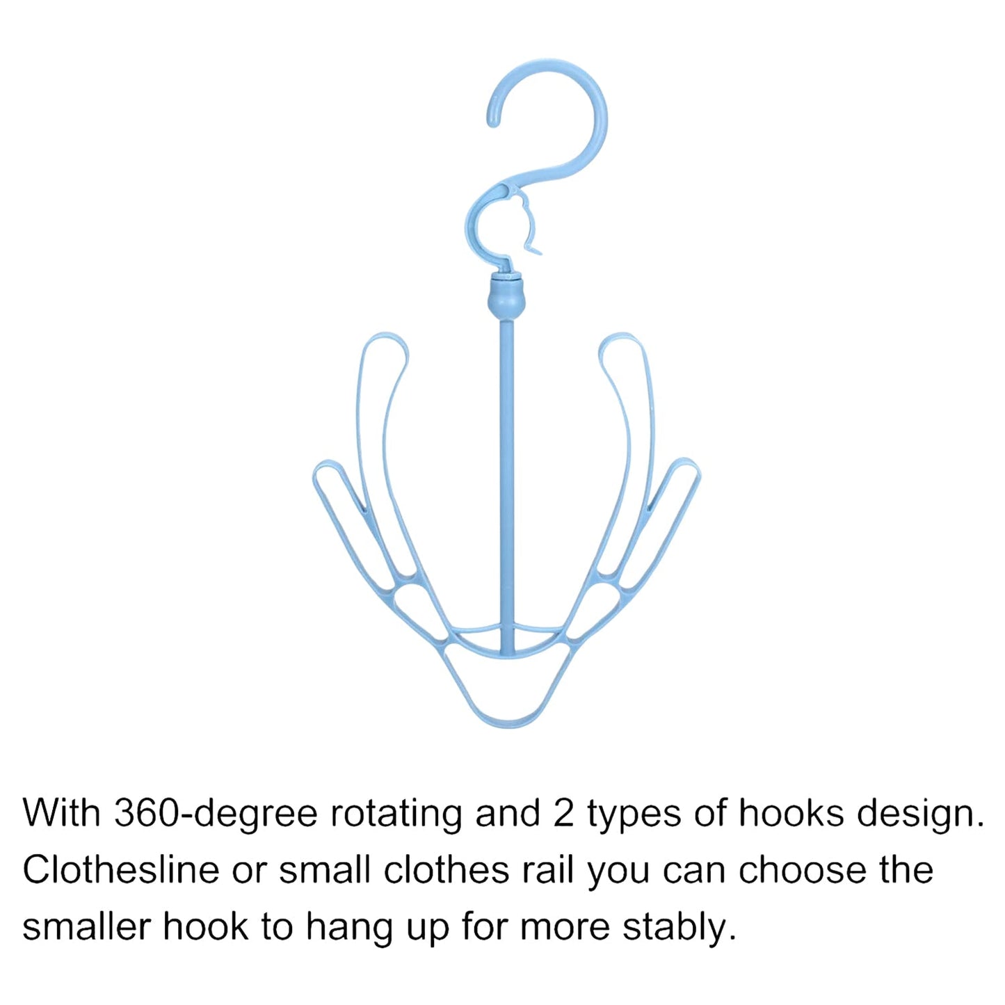 Small Shoes Drying Hanger, Rotatable Shoe Hanging Racks (1pc) - infinityexculsivestore.com