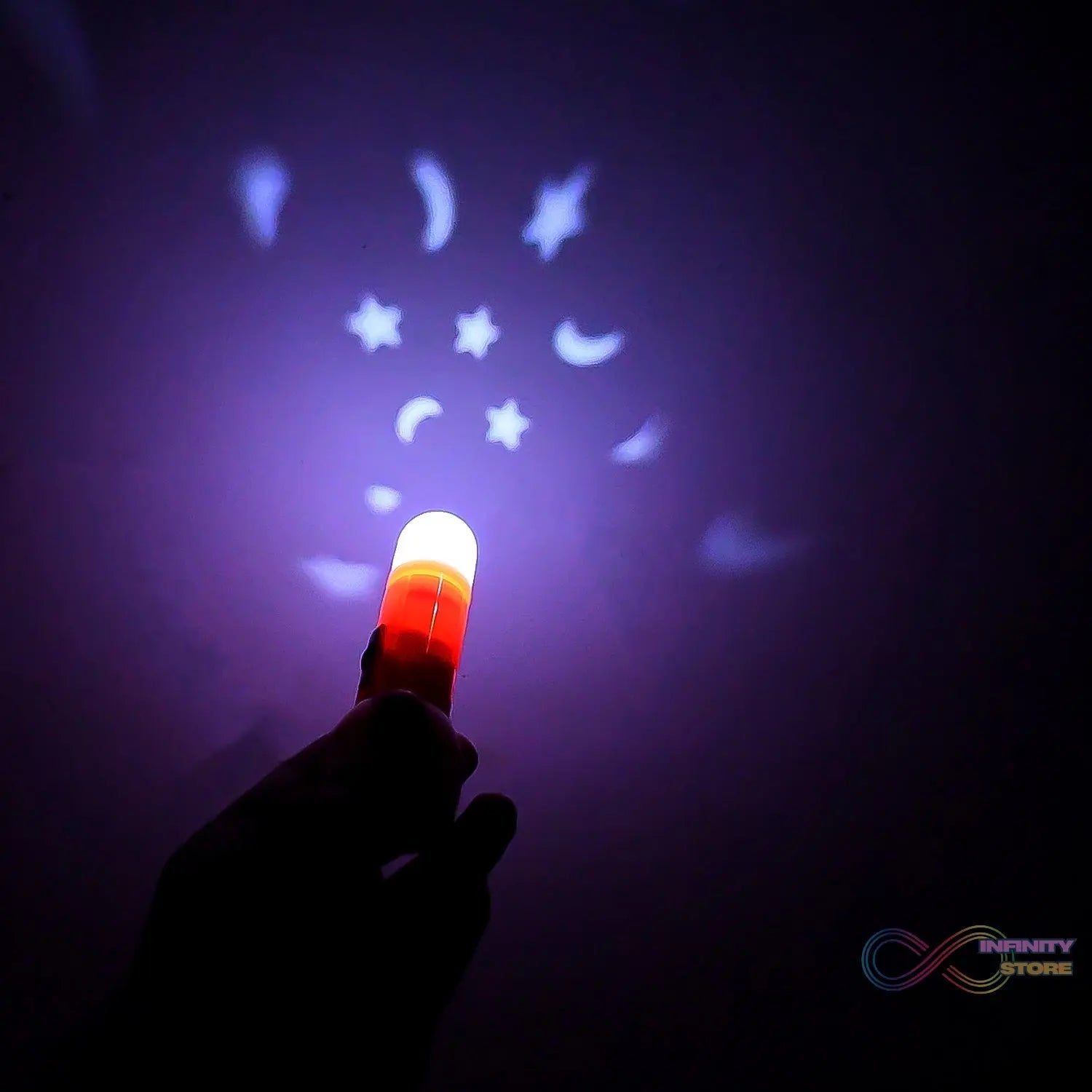 Small Two Side Beautiful Small Torchlight (1 Pc) - infinityexculsivestore.com