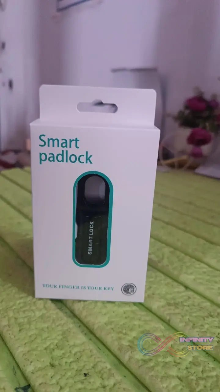 Small USB Rechargeable Smart Fingerprint Padlock for Locker - infinityexculsivestore.com