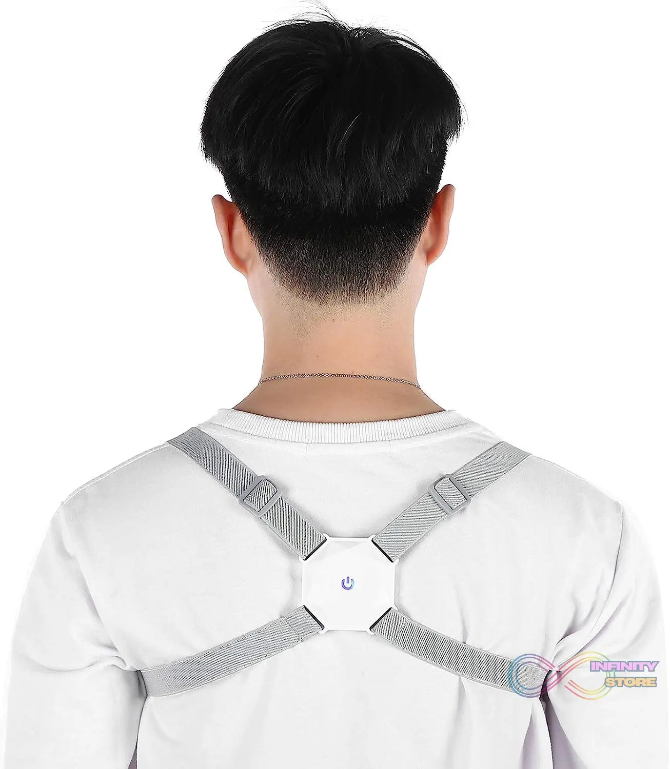 Smart Back Posture Corrector (Vibration Reminder): Improves Posture, Shoulder Support (Unisex) - infinityexculsivestore.com