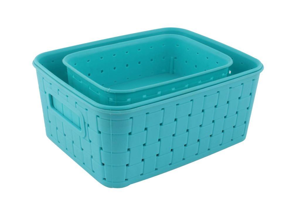 Smart Baskets for Storage(Set of 3) Sky Blue - infinityexculsivestore.com