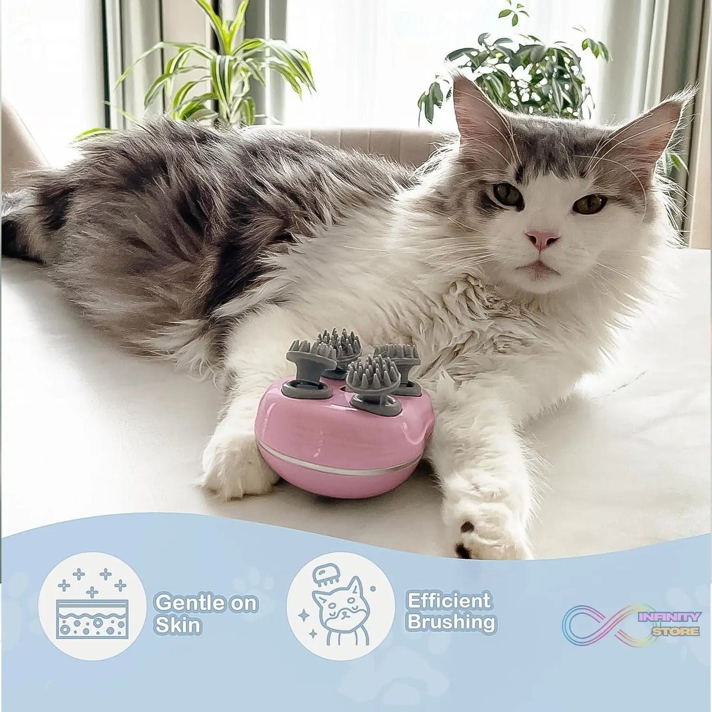 Smart Electric Scalp Massager (1 Pc) - infinityexculsivestore.com