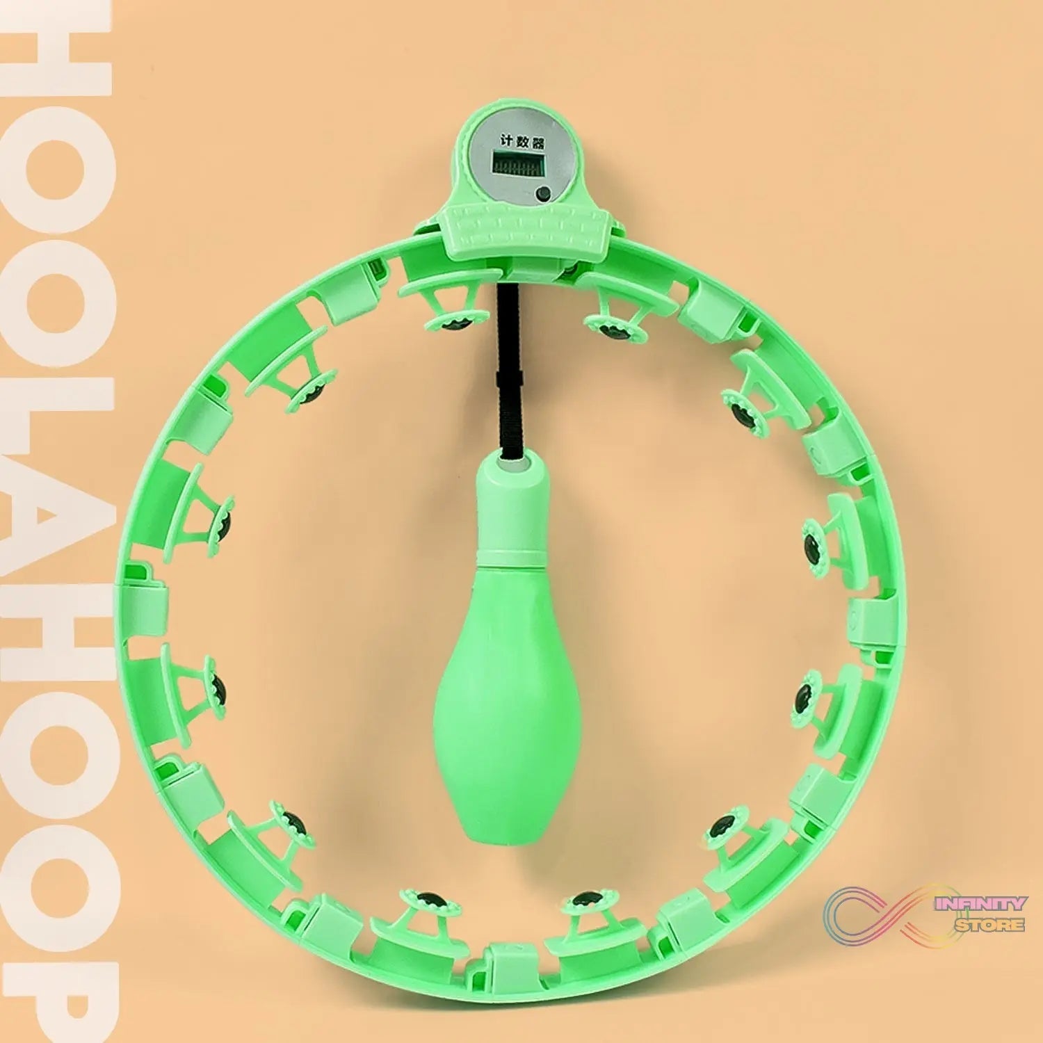 Smart Hula Hoops with Spinning Ball and Intelligent Counter (1 Pc) - infinityexculsivestore.com