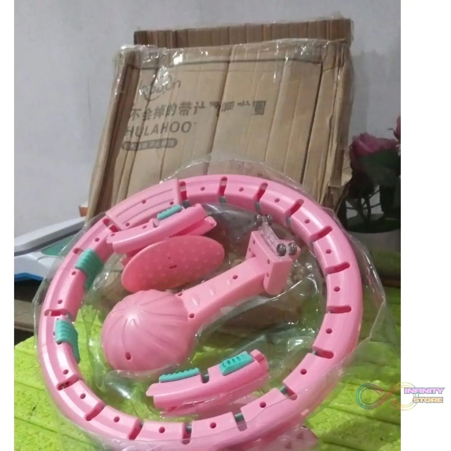 Smart Hula Hoops with Spinning Ball and Intelligent Counter (1 Pc) - infinityexculsivestore.com