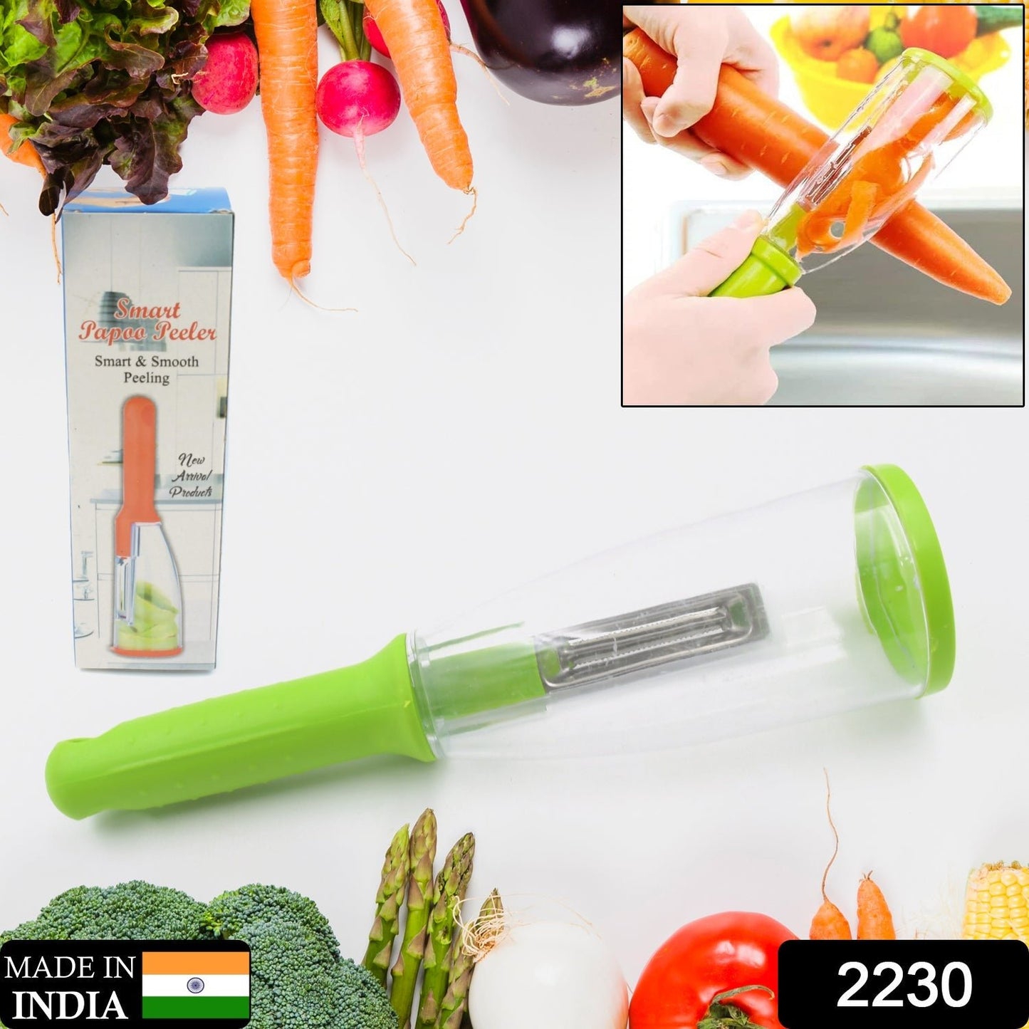 Smart Multifunctional Vegetable / Fruit Peeler for Kitchen - infinityexculsivestore.com