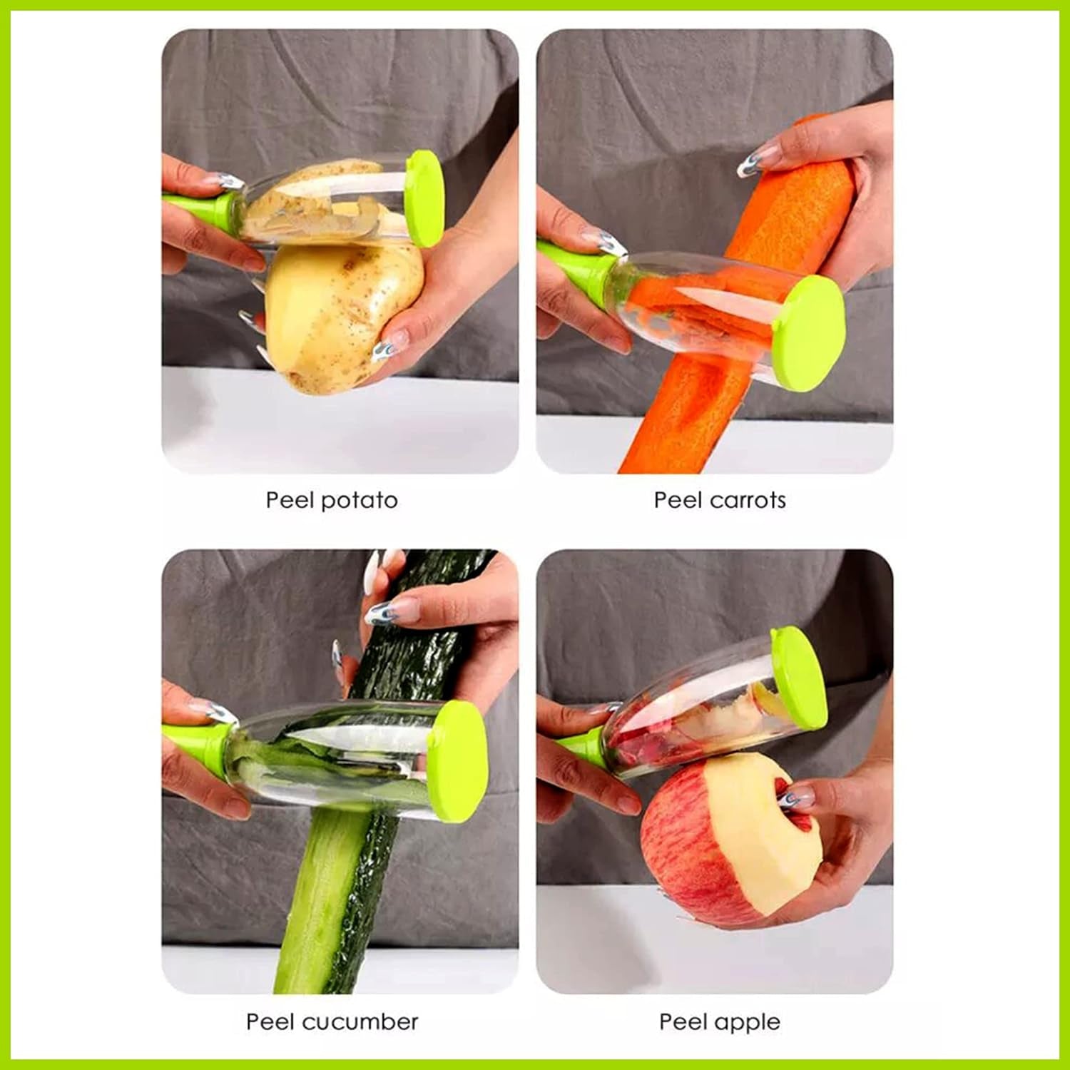 Smart Multifunctional Vegetable / Fruit Peeler for Kitchen - infinityexculsivestore.com