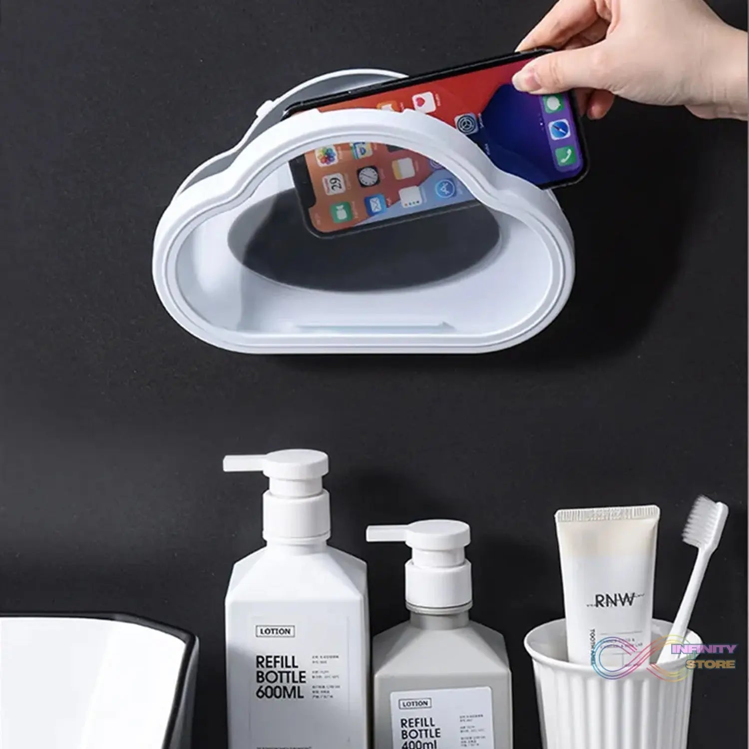 Smartphone / Mobile Stand, Waterproof Case, Smartphone Stand Case (1 Pc/ Orange) - infinityexculsivestore.com