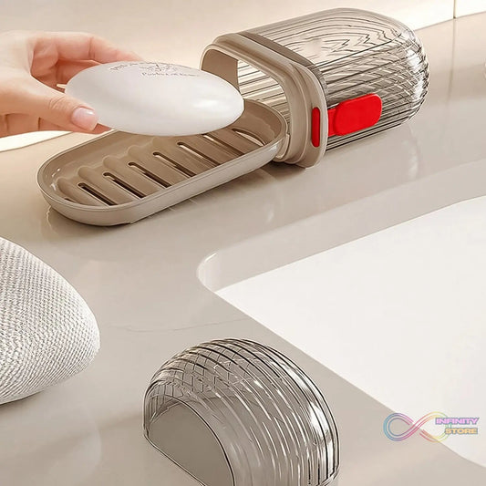 Soap Dishes Soap Box Travel (1 Pc / With Color Box) - infinityexculsivestore.com