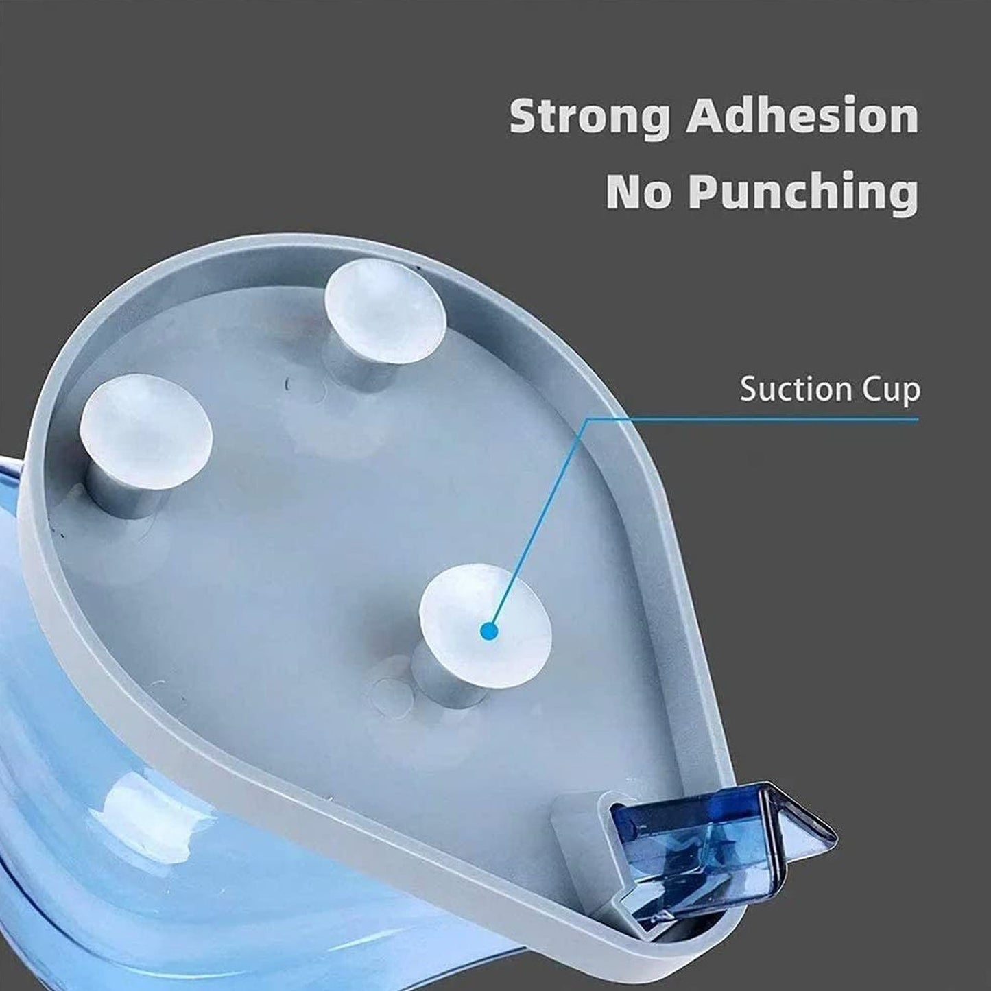 Soap Tray self draining Leaf soap Box Storage soap Box Rack Leaf Laundry soap Box with Suction Cup, Suitable for Bathroom and Kitchen Plastic Tray Rack (1 Pc) - infinityexculsivestore.com