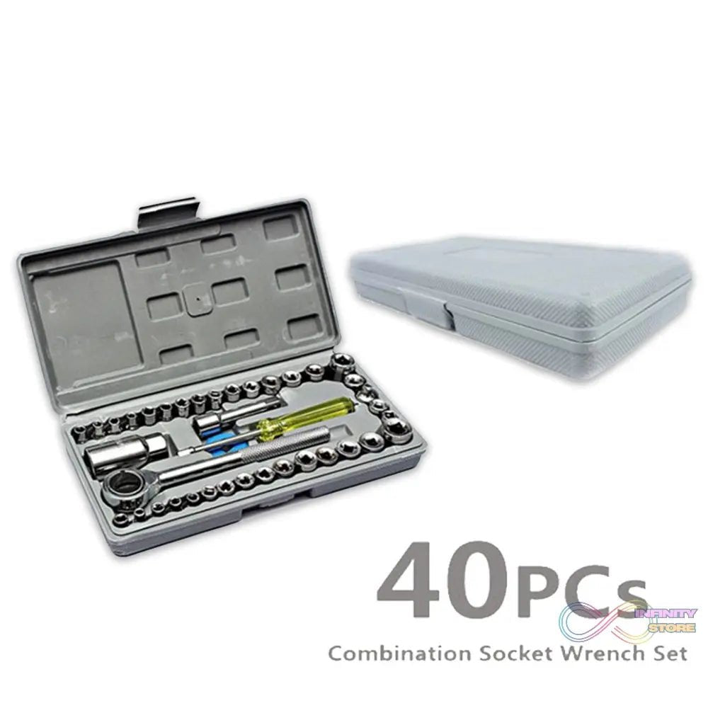 Socket Combination Toolkit (40 pcs) - infinityexculsivestore.com
