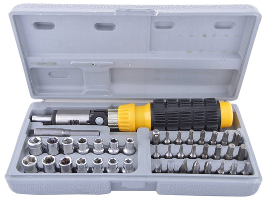 Socket and Screwdriver Tool Kit Accessories (41 pcs) - infinityexculsivestore.com