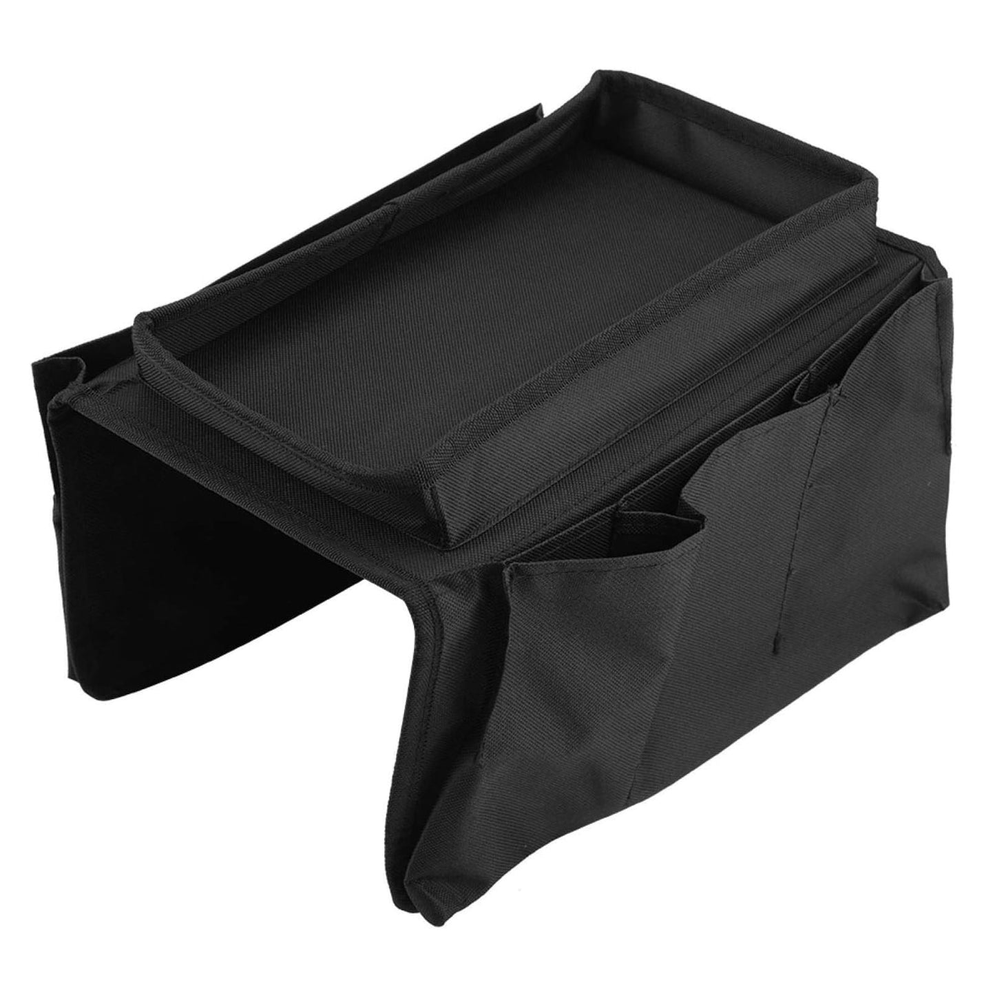 Sofa Arm Rest Hanging Storage Bag, Storage Bag for Sofa Ideal for Sorting Magazines Books (Black) - infinityexculsivestore.com