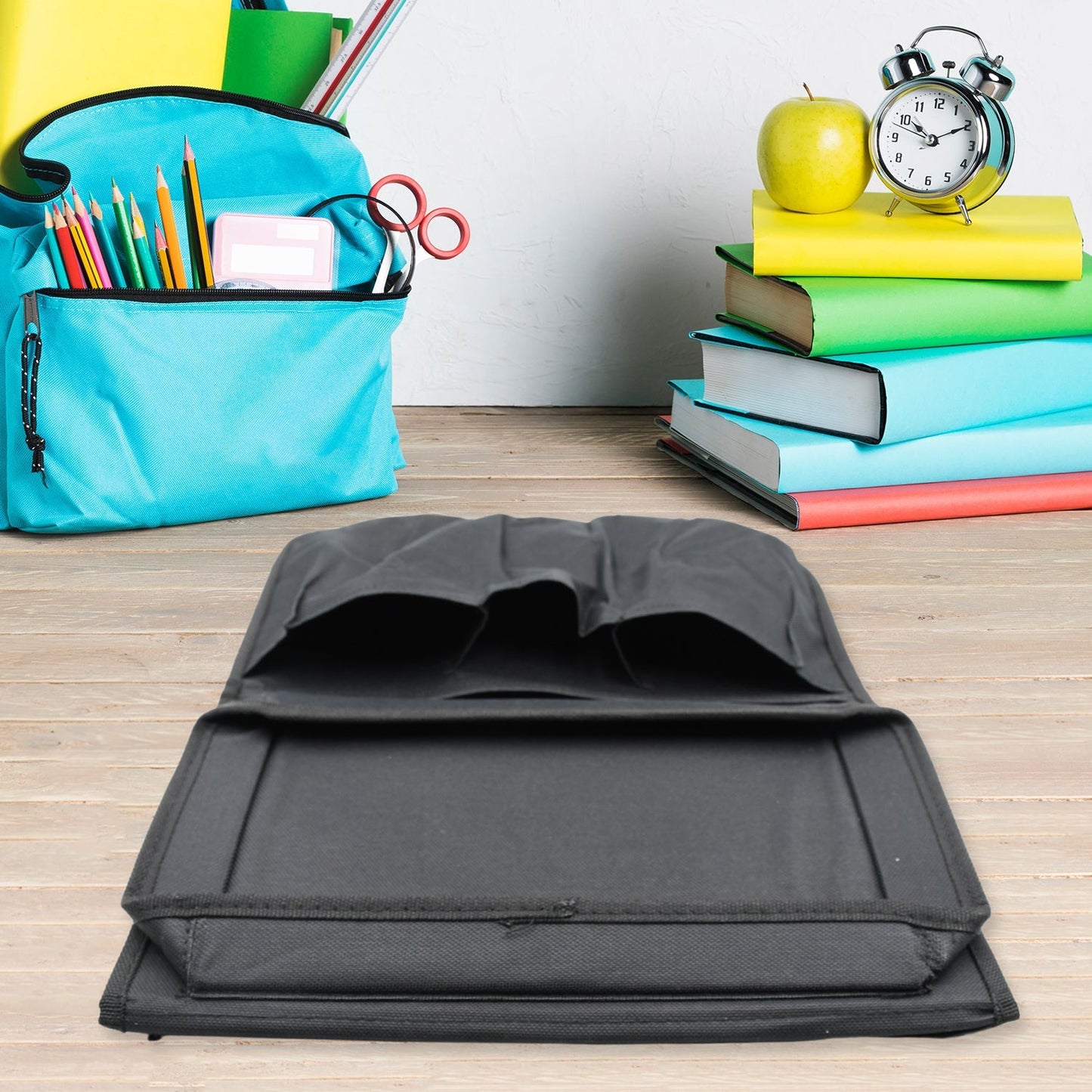 Sofa Arm Rest Hanging Storage Bag, Storage Bag for Sofa Ideal for Sorting Magazines Books (Black) - infinityexculsivestore.com