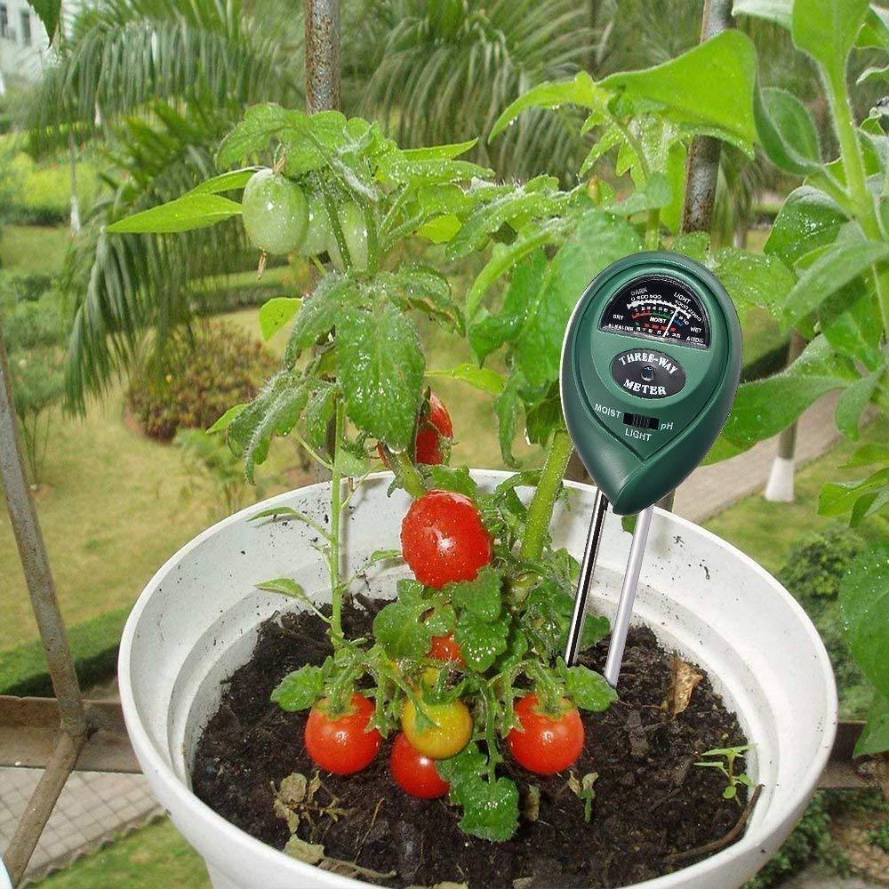 Soil Tester 3 - in - 1 Plant Moisture Sensor (Green) - infinityexculsivestore.com