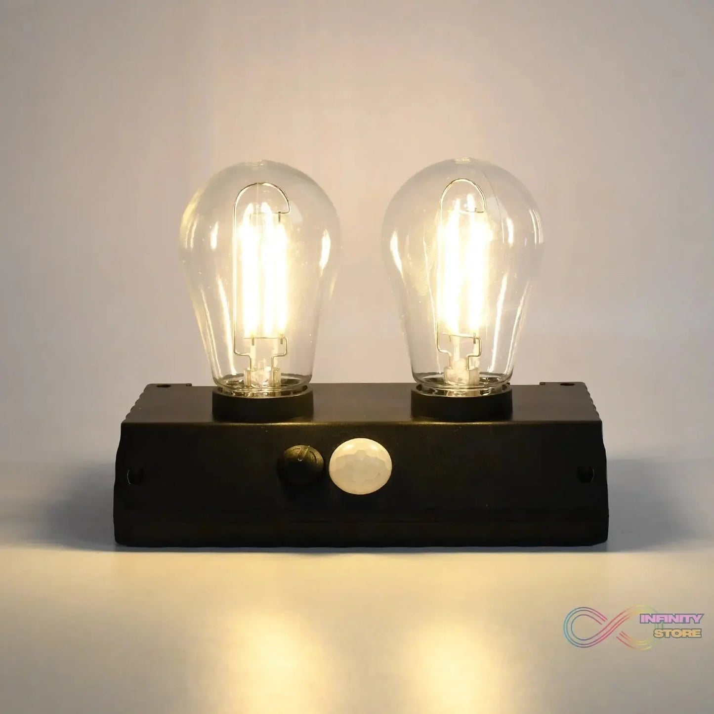 Solar Double LED Bulb Lamp YT - 819 - 2W (1 Pc) - infinityexculsivestore.com