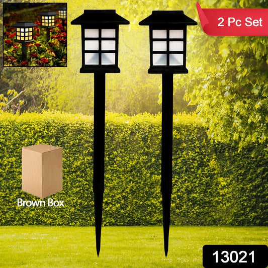 Solar Garden Lights, Outdoor Solar Landscape Lights, Waterproof Outdoor Solar Lights Walkway for Patio, Lawn, Yard, and Landscape (Pack of 2) - infinityexculsivestore.com