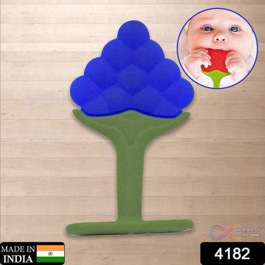 Soothe Baby's Gums: Safe & Fun Silicone Teether for Toddlers (3+ Months) - infinityexculsivestore.com