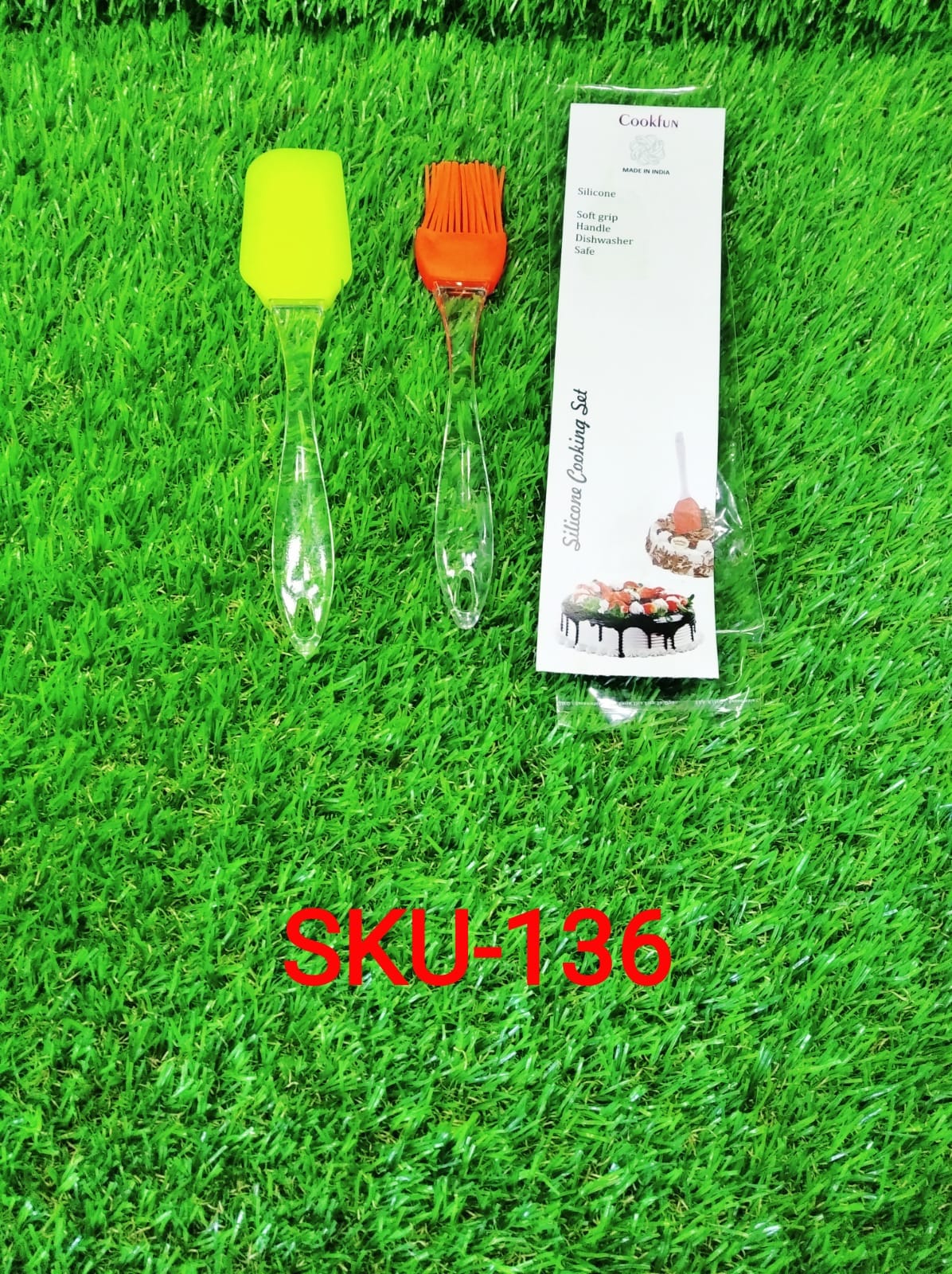 Spatula and Pastry Brush for Cake Mixer - infinityexculsivestore.com