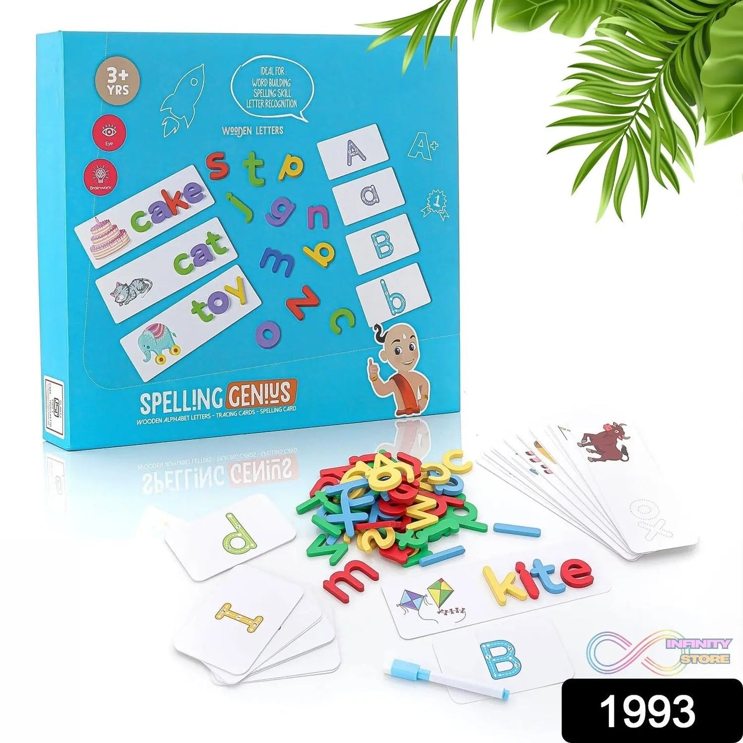 Spelling Genius Game for Kids (1 Set) - infinityexculsivestore.com