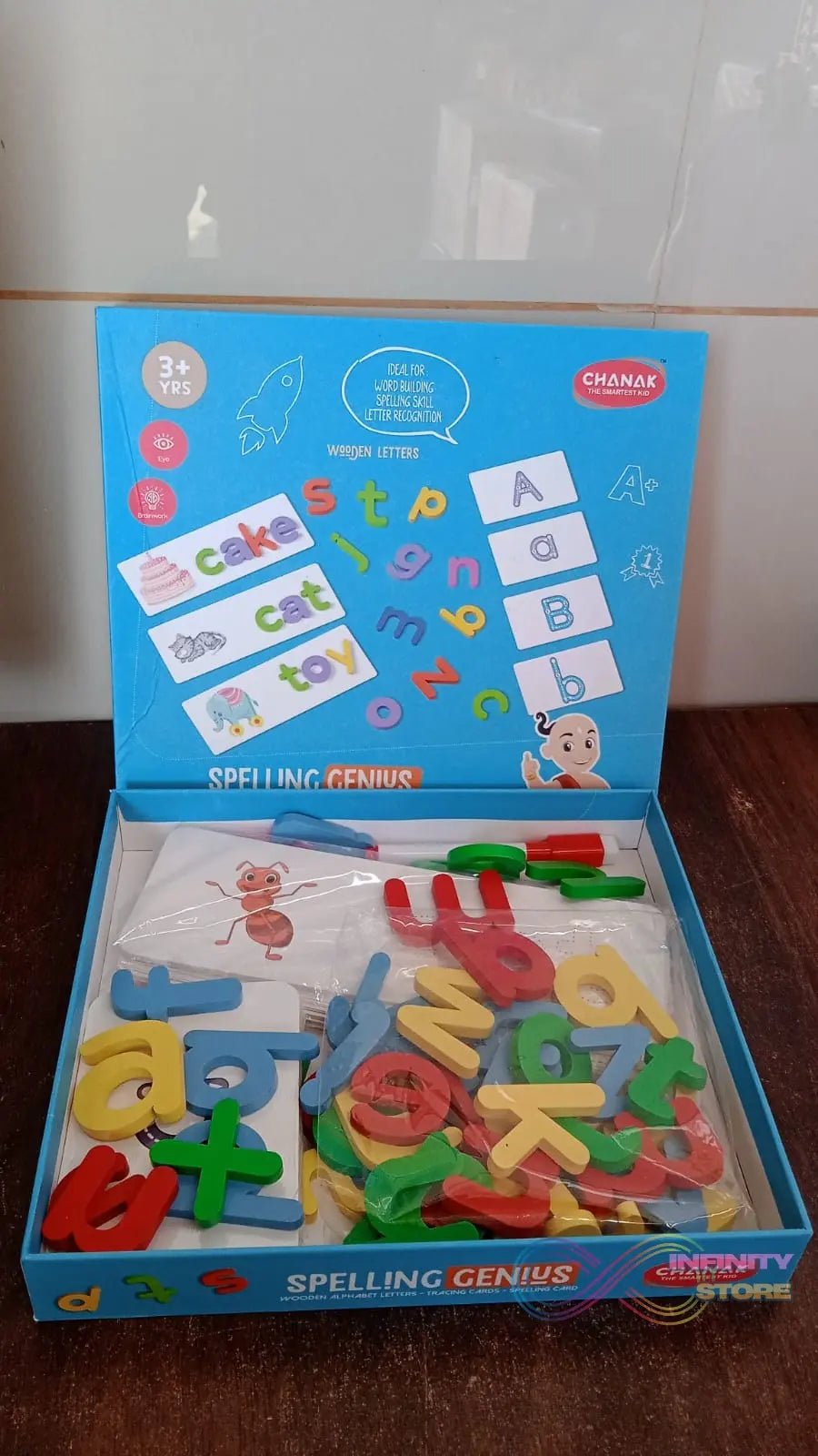 Spelling Genius Game for Kids (1 Set) - infinityexculsivestore.com