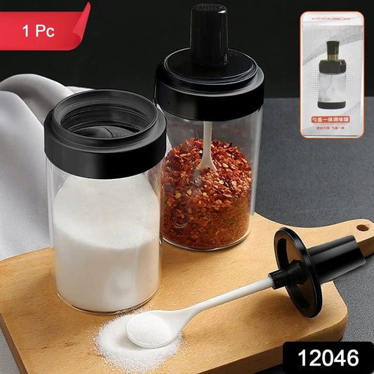 Spice Box Glass Jars Multipurpose Masala Seasoning Box Set (1 Pc) - infinityexculsivestore.com