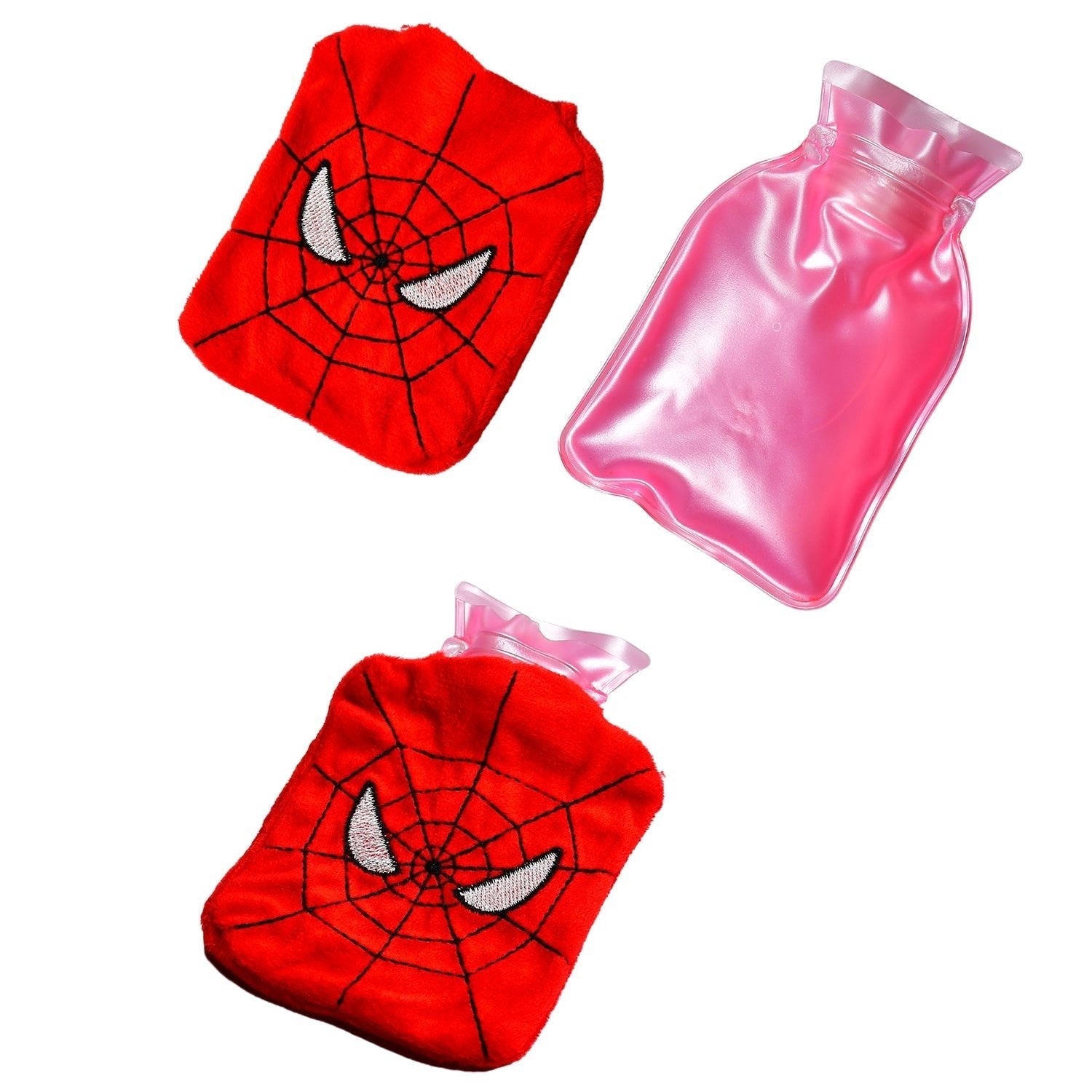 Spiderman small Hot Water Bag with Cover for Pain Relief, Neck, Shoulder Pain and Hand, Feet Warmer, Menstrual Cramps. - infinityexculsivestore.com