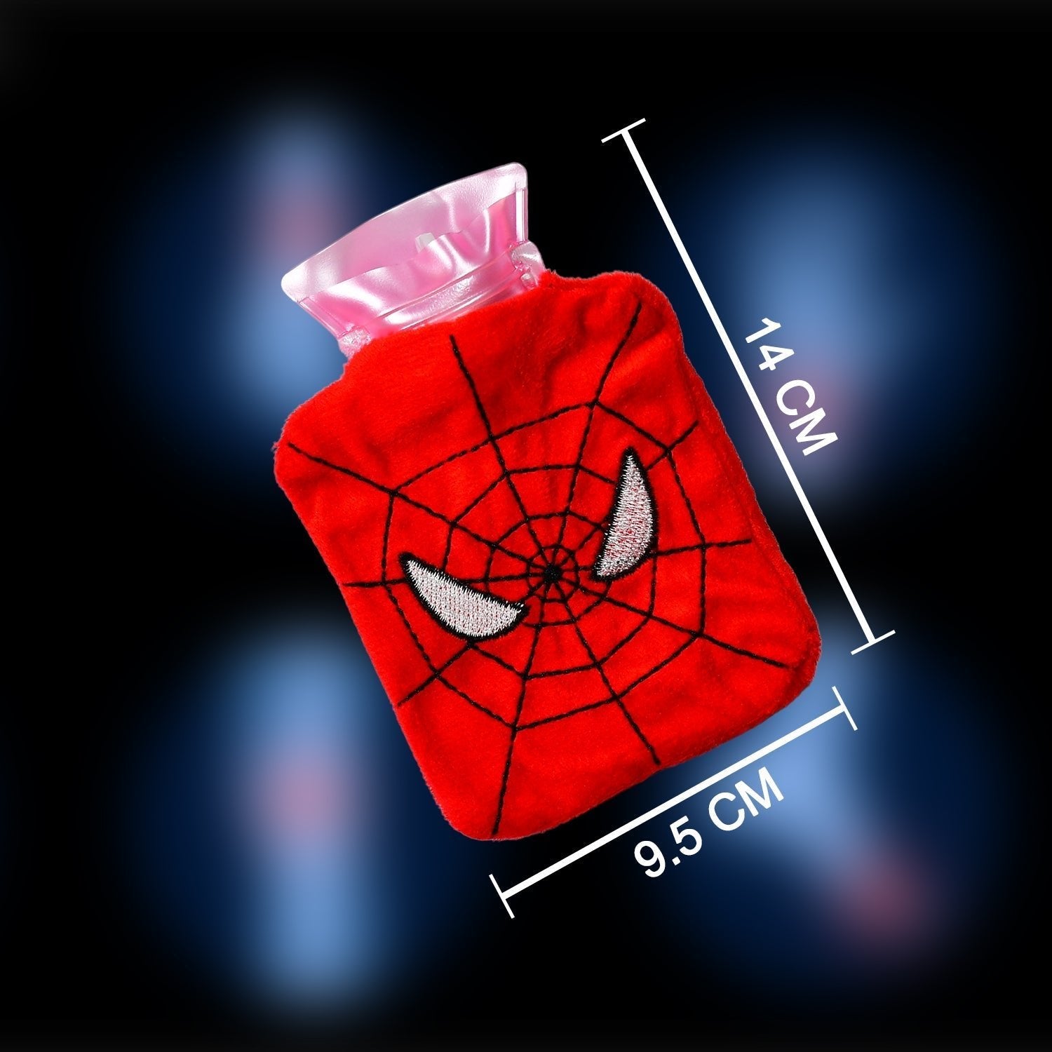 Spiderman small Hot Water Bag with Cover for Pain Relief, Neck, Shoulder Pain and Hand, Feet Warmer, Menstrual Cramps. - infinityexculsivestore.com