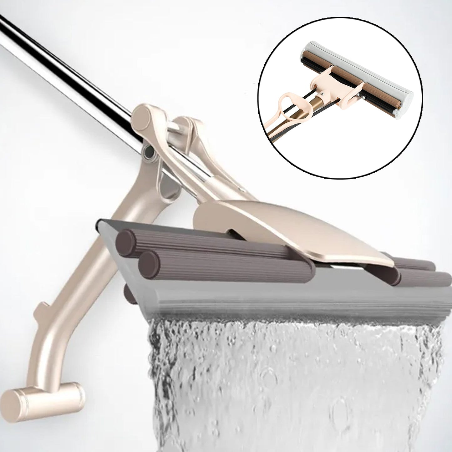 Sponge Mop Super absorbent Sponge - head - self - cleaning miracle - mop - infinityexculsivestore.com