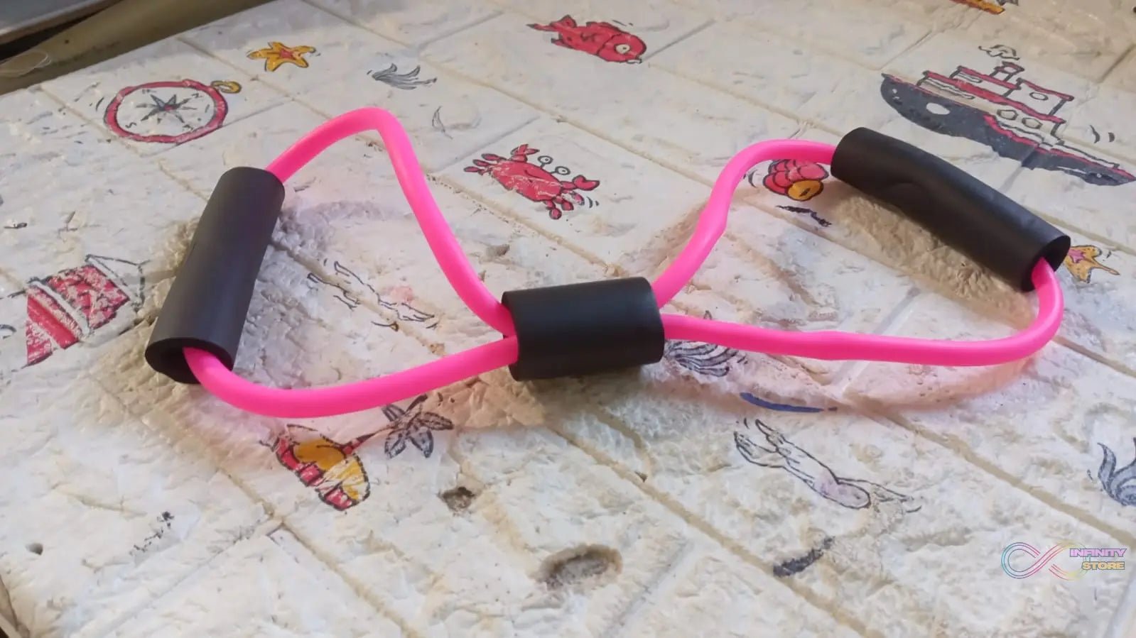 Sport Resistance Loop Band (1 Pc): Exercise, Yoga, Fitness, Mix Color - infinityexculsivestore.com