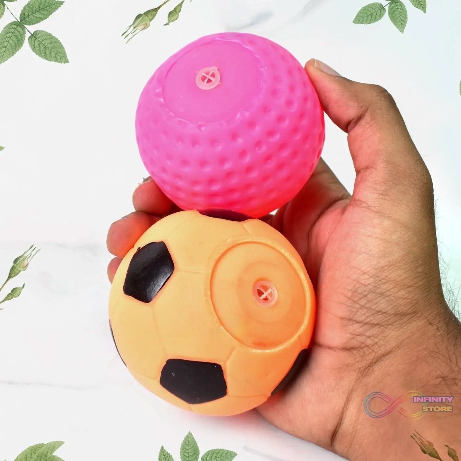 Sports Squeeze Ball Toy Set of 3 Soft Balls for Kids/Toy for Kids - infinityexculsivestore.com