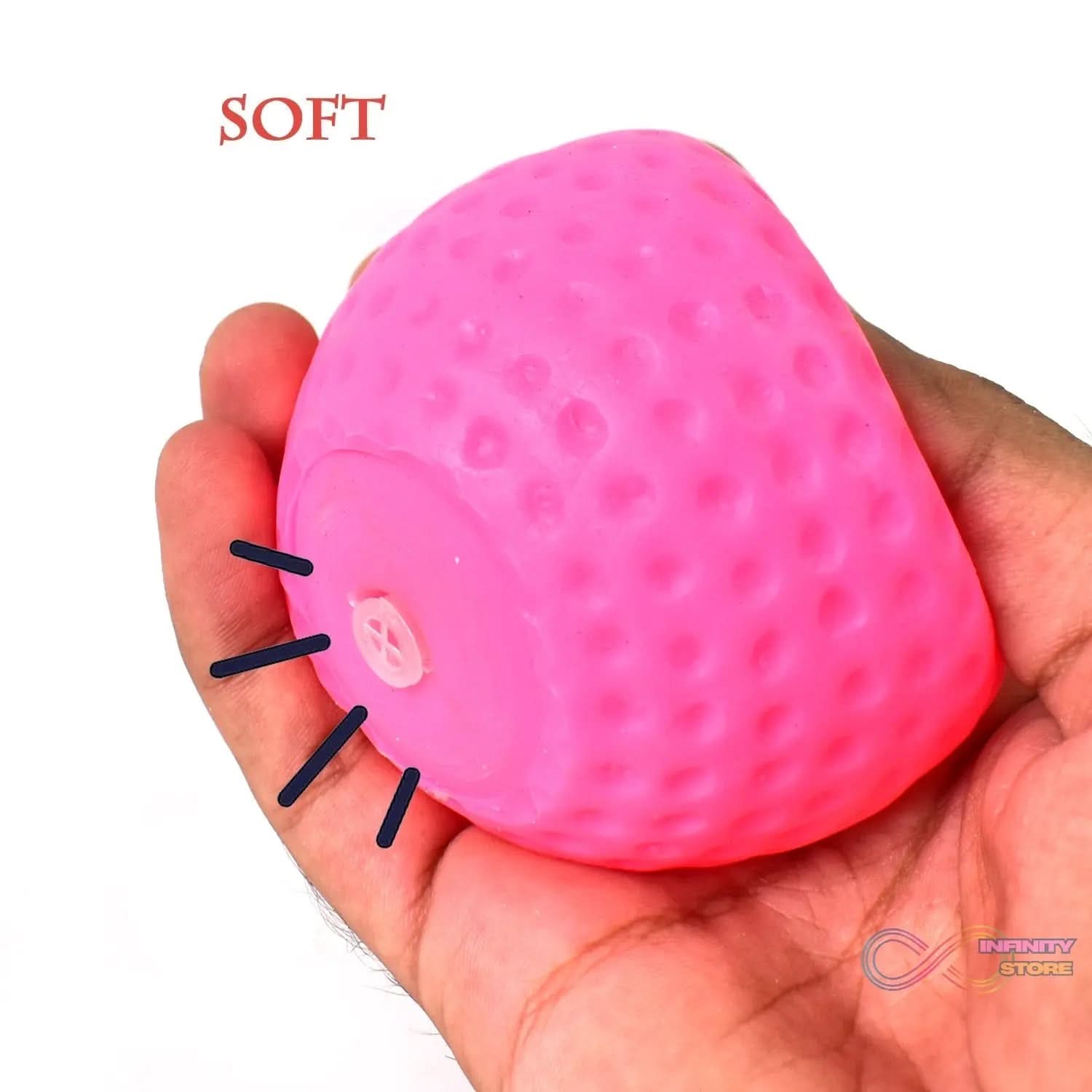 Sports Squeeze Ball Toy Set of 3 Soft Balls for Kids/Toy for Kids - infinityexculsivestore.com