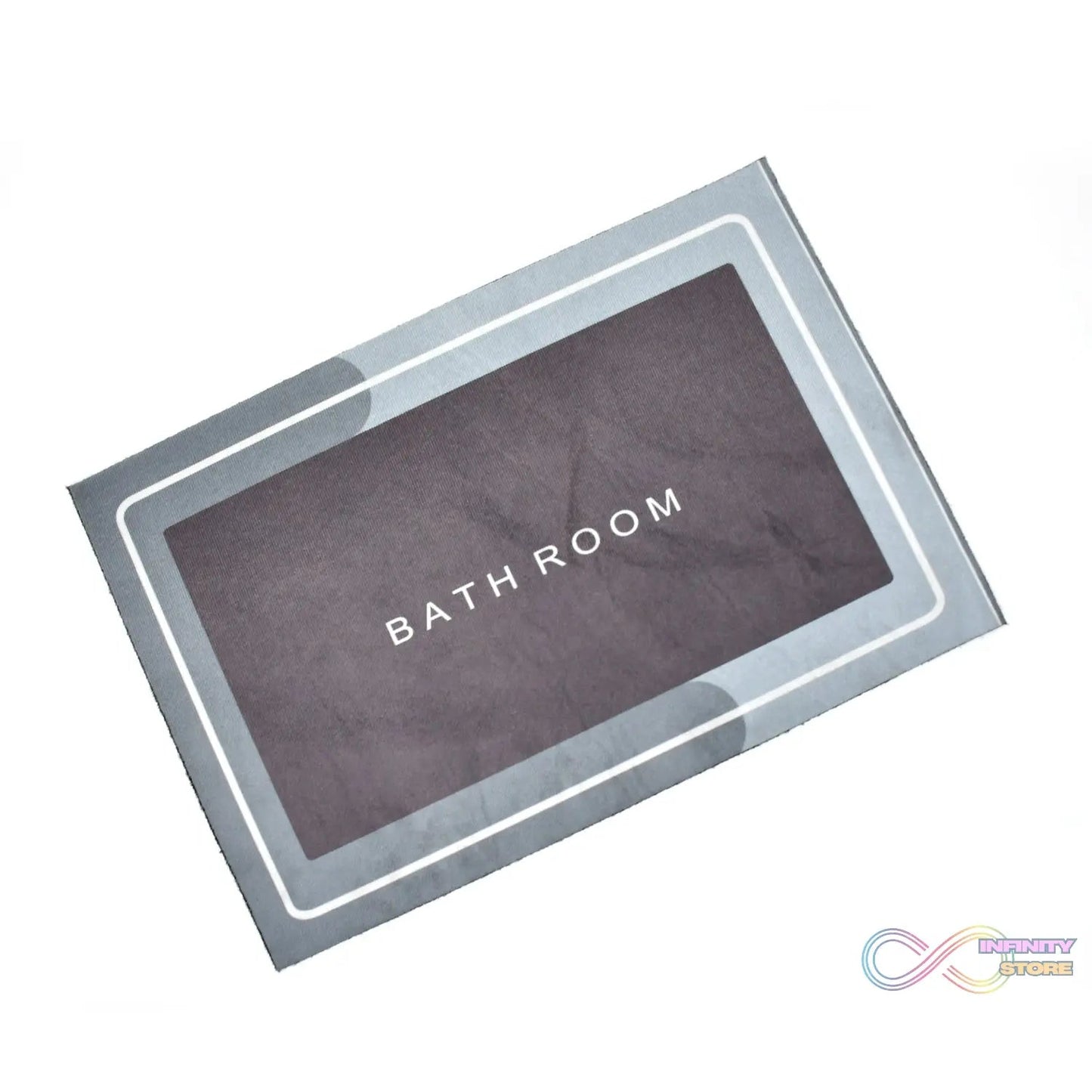 Square Bathroom mat Water Absorbent mats Diatomite Door Mat Anti - Slip Bath Mat Quick Drying Absorbent mat for Home, Kitchen (57x38cm) - infinityexculsivestore.com