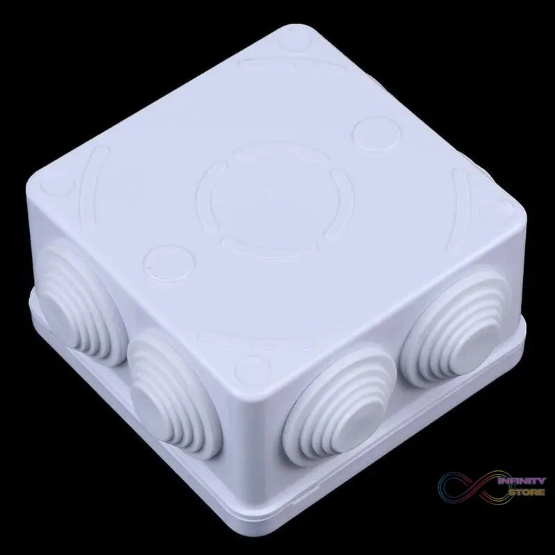 Square fancy box for securely storing CCTV cameras and accessories