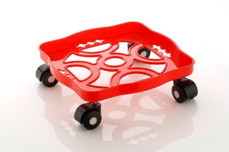 Square Plastic Gas Cylinder Trolley - infinityexculsivestore.com