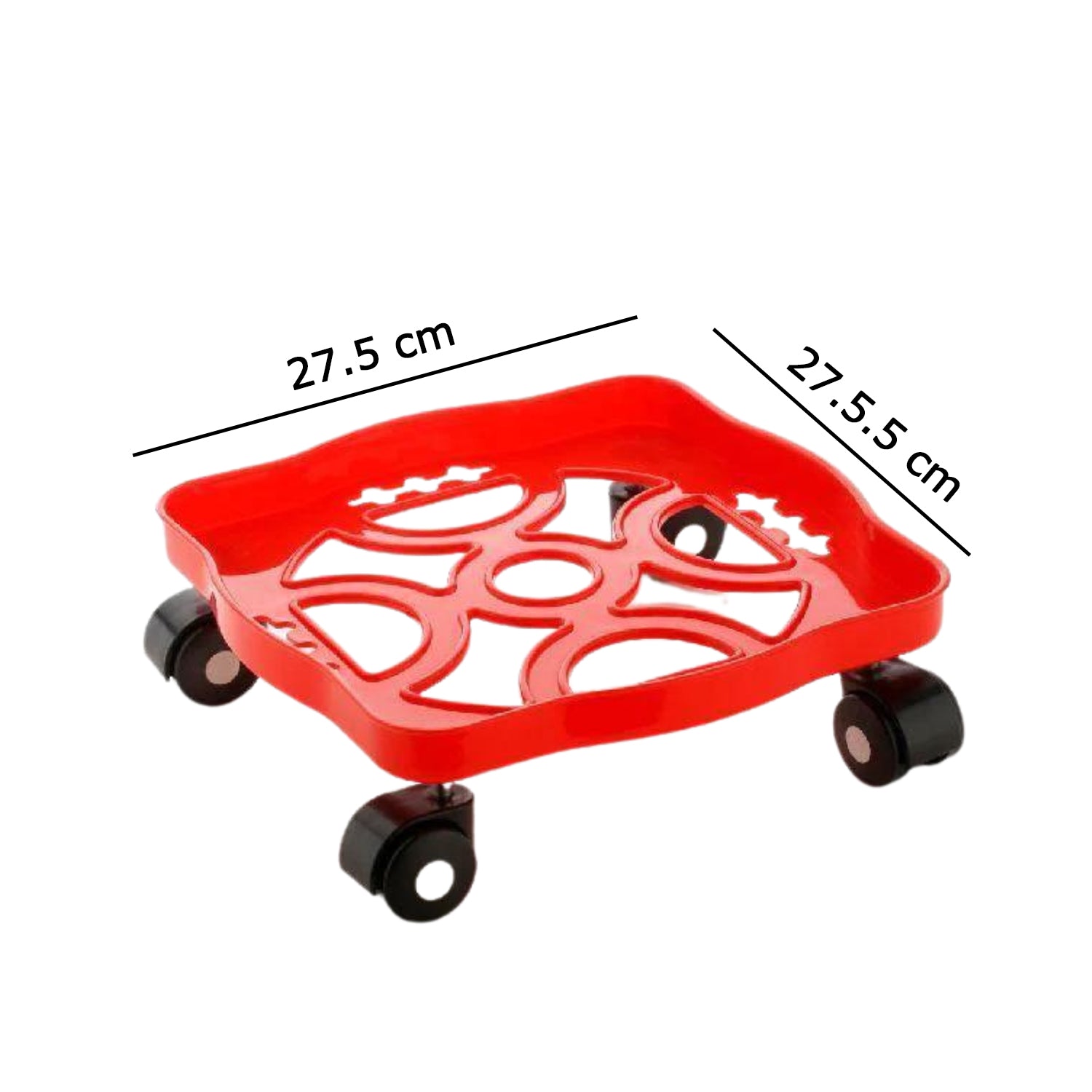 Square Plastic Gas Cylinder Trolley - infinityexculsivestore.com