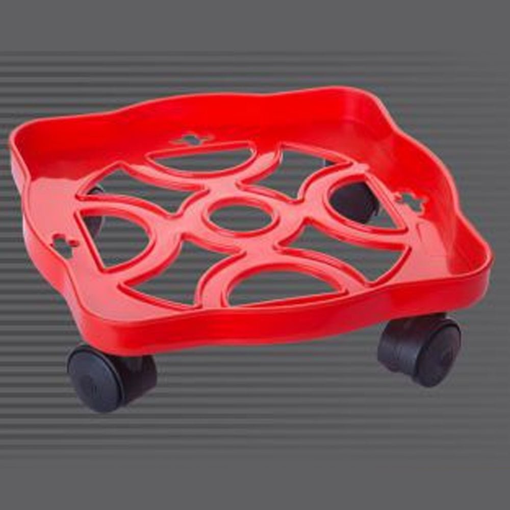 Square Plastic Gas Cylinder Trolley - infinityexculsivestore.com