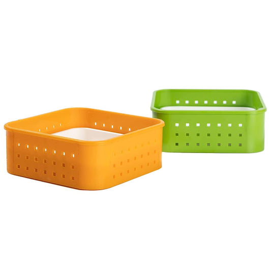 Square Shape Paneer Maker with Lid, Tofu & Sprouts Mould - infinityexculsivestore.com
