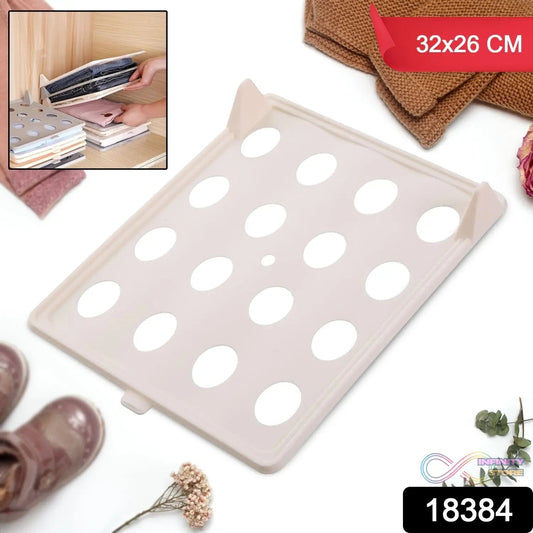 Stackable Shirt Clothes Folding Board (32×26 CM / 1 Pc) - infinityexculsivestore.com