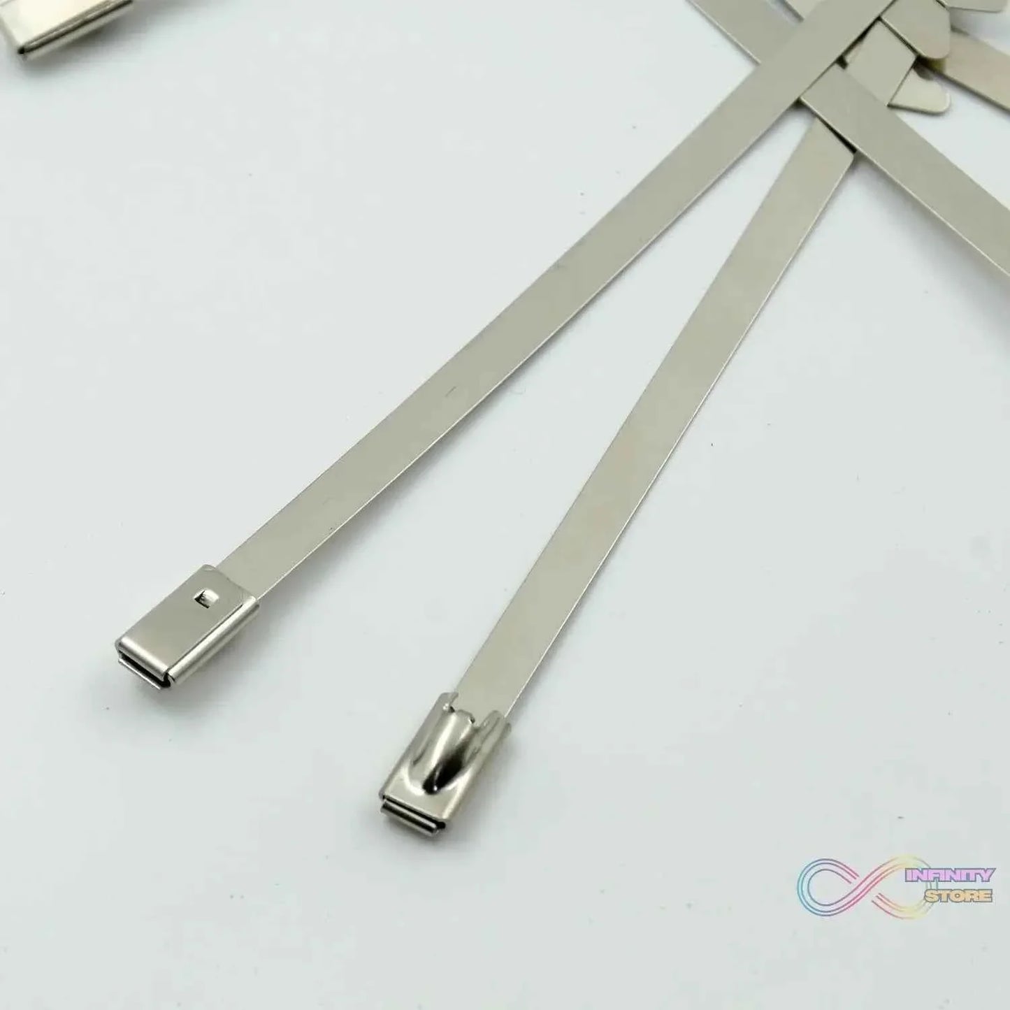 Stainless Steel Cable TIE (4.6x100MM / 10 pcs Set) - infinityexculsivestore.com