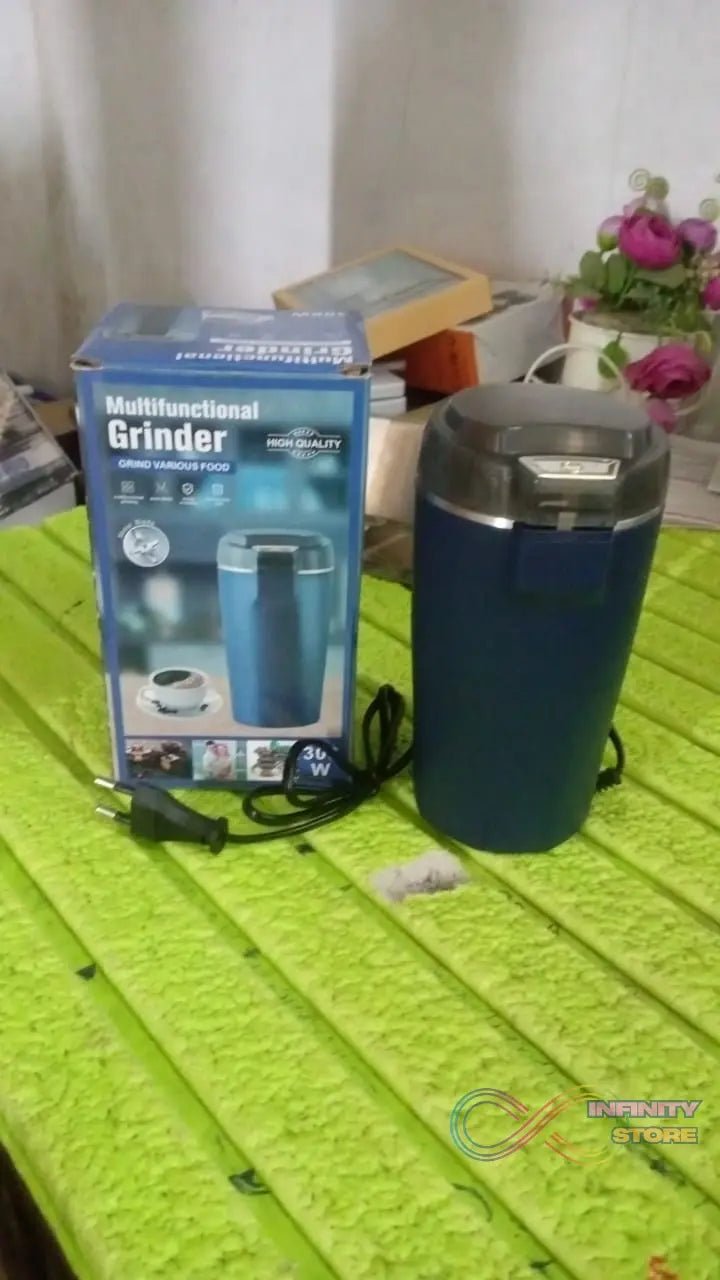Stainless Steel Coffee Grinder Machine 300w (Multi Blades Grinder) - infinityexculsivestore.com