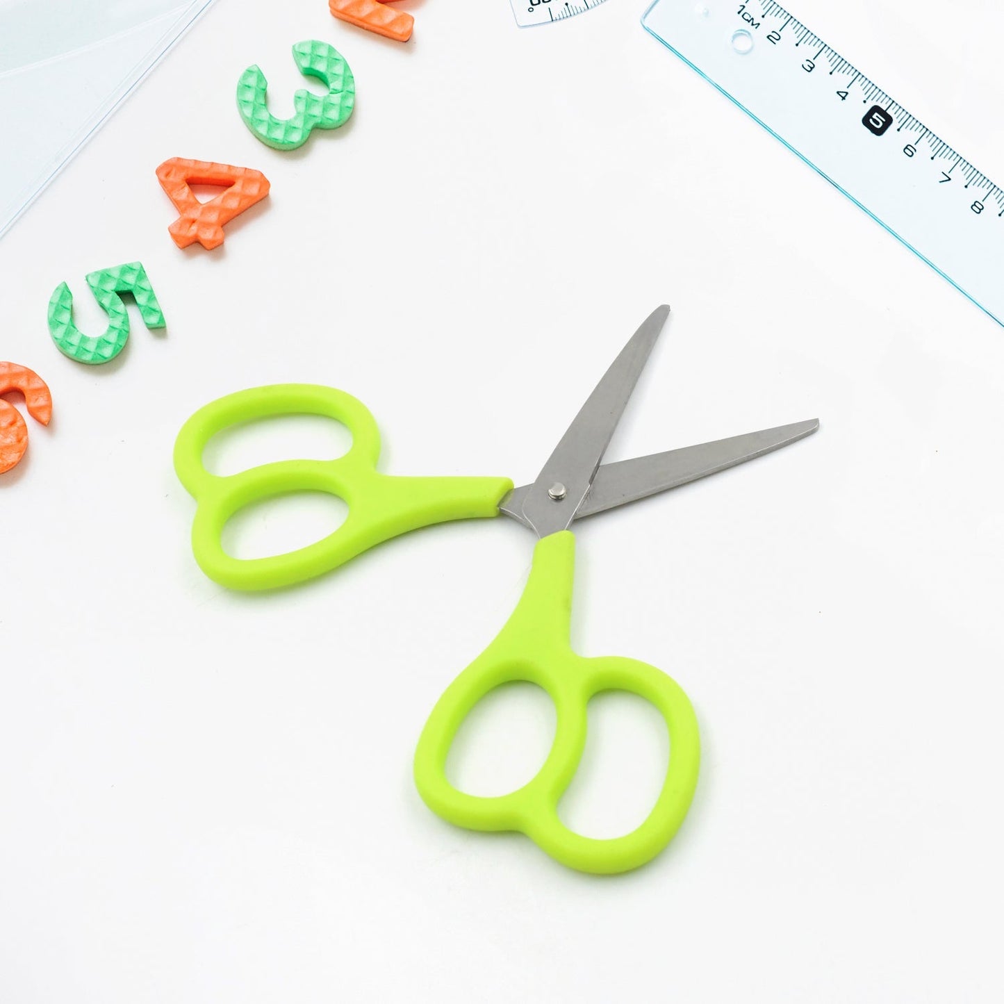 Stainless Steel Double Grip Scissors (1 Pc): Comfort Grip Handle, Multipurpose - infinityexculsivestore.com