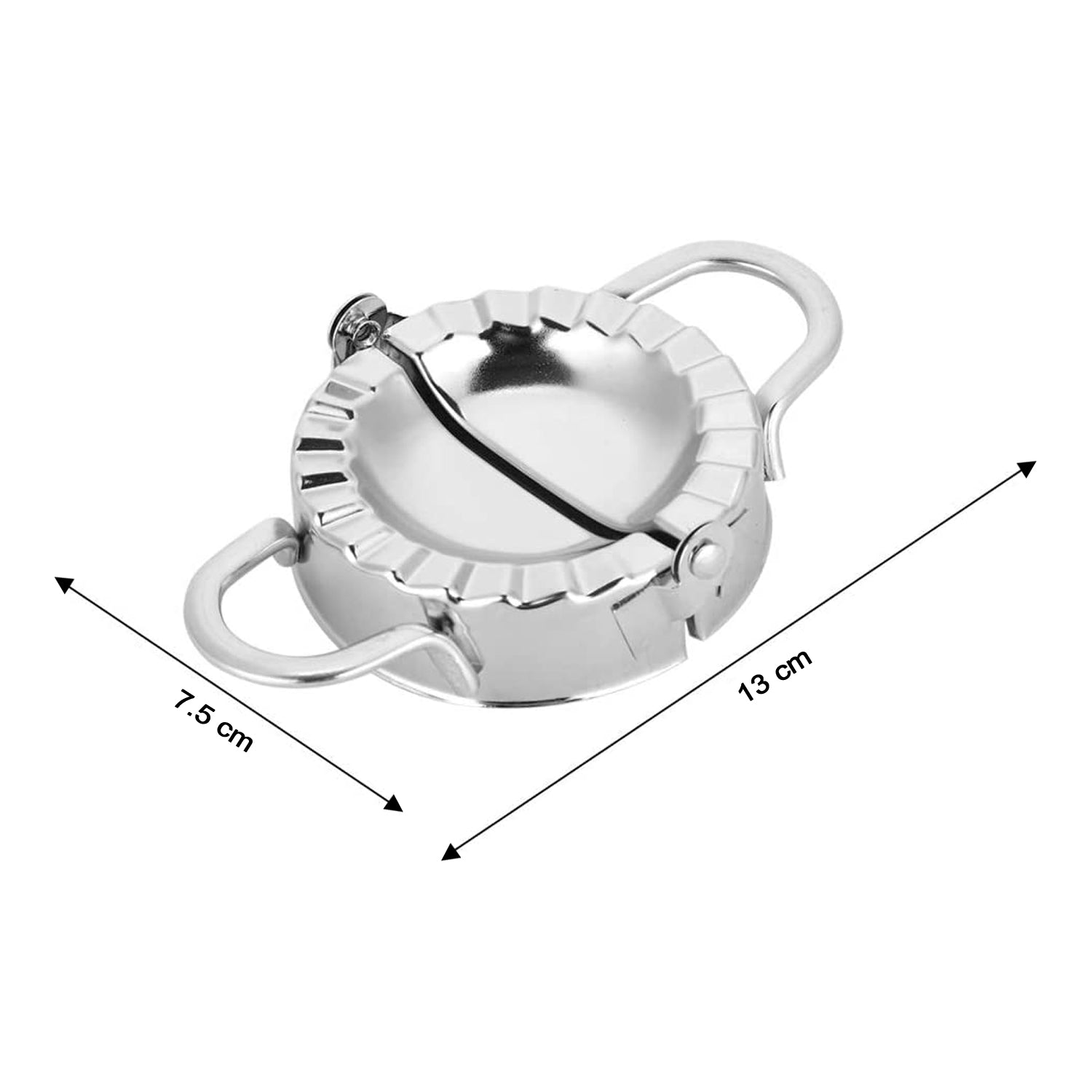 Stainless Steel Dumpling Maker, Dough Cutter Pie Mold Tool. - infinityexculsivestore.com