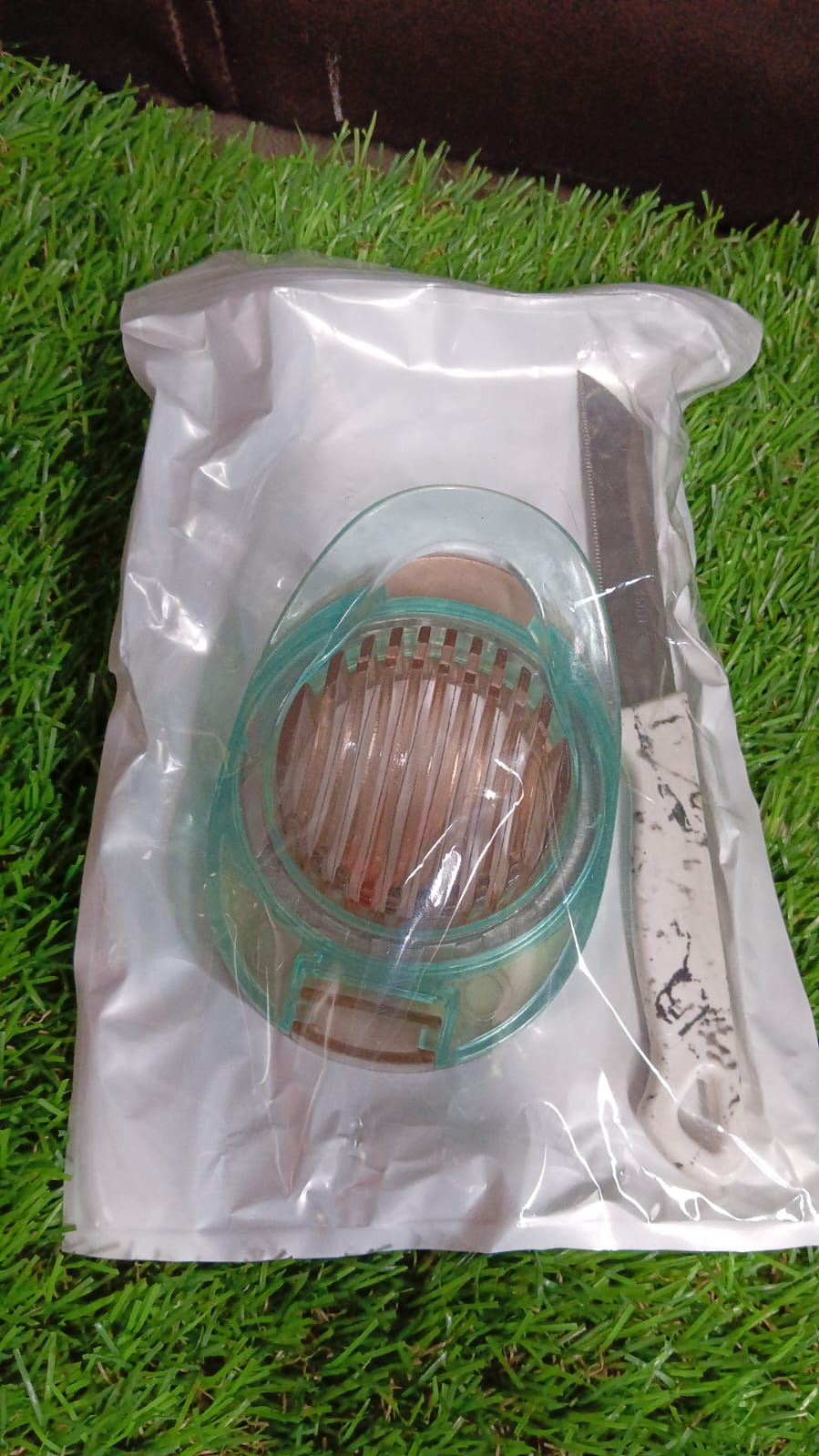 Stainless Steel, Egg Slicer & Knife (2 Pc Set) - infinityexculsivestore.com