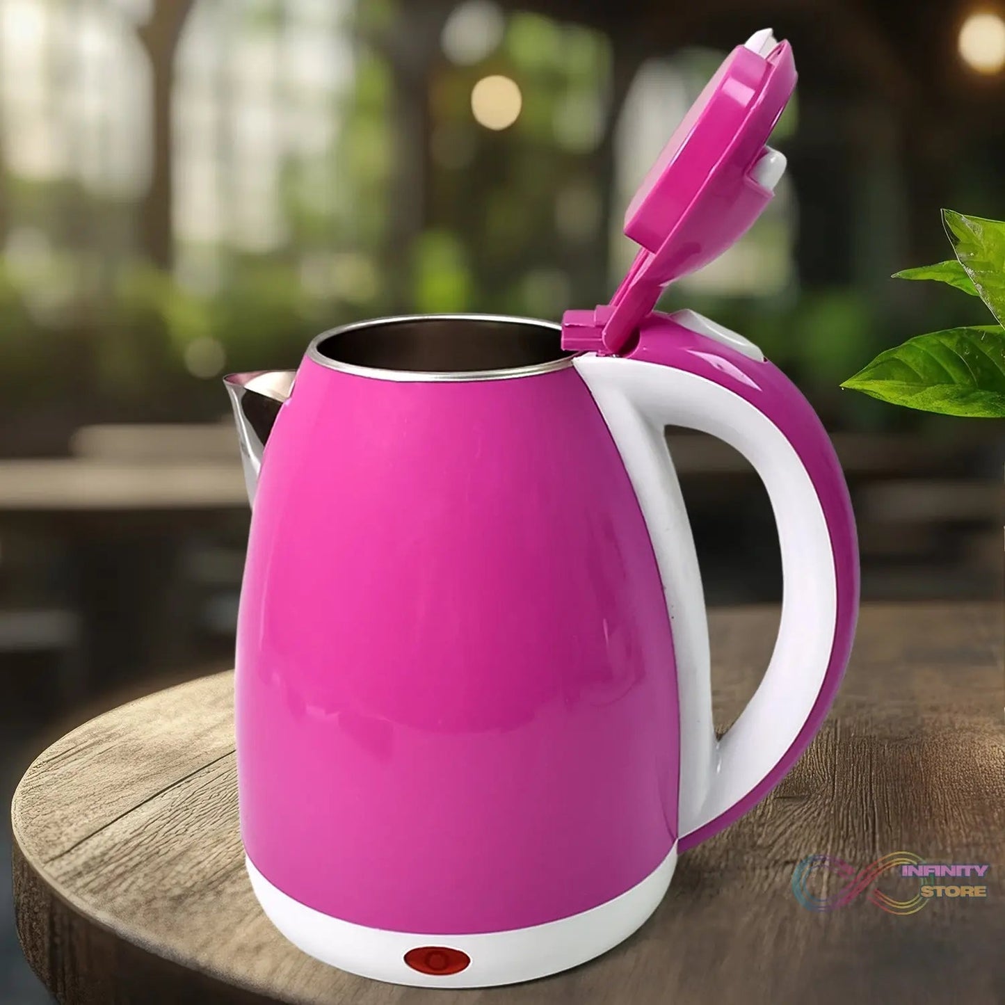 Stainless Steel Electric Kettle 1500 Watt (2 Ltr.) - infinityexculsivestore.com