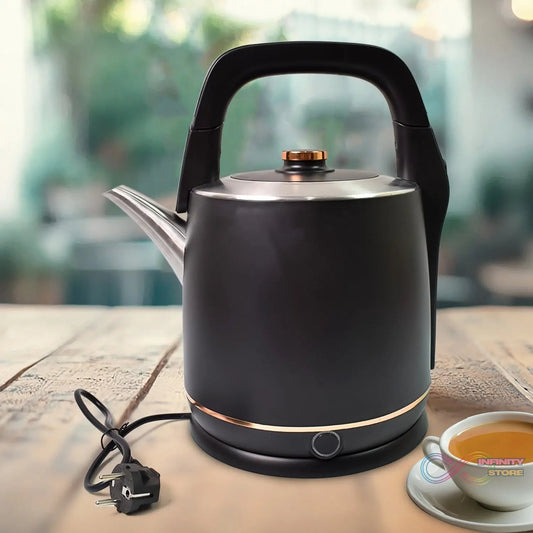 Stainless Steel Electric Kettle 2000 Watt (6 Ltr.) - infinityexculsivestore.com