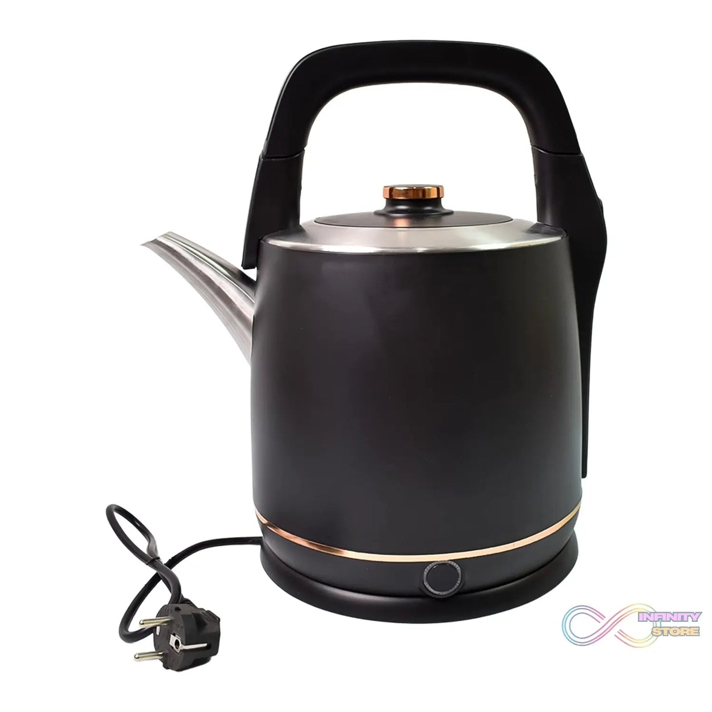 Stainless Steel Electric Kettle 2000 Watt (6 Ltr.) - infinityexculsivestore.com