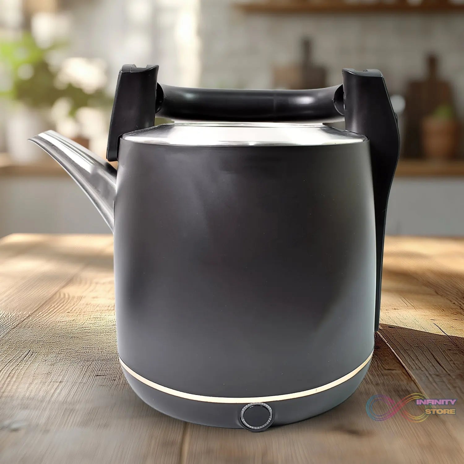 Stainless Steel Electric Kettle 2000 Watt (6 Ltr.) - infinityexculsivestore.com