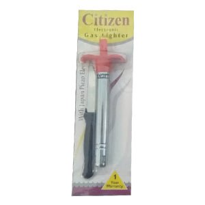 Stainless Steel Electronic Gas Lighter and Knife (2 in 1) - infinityexculsivestore.com